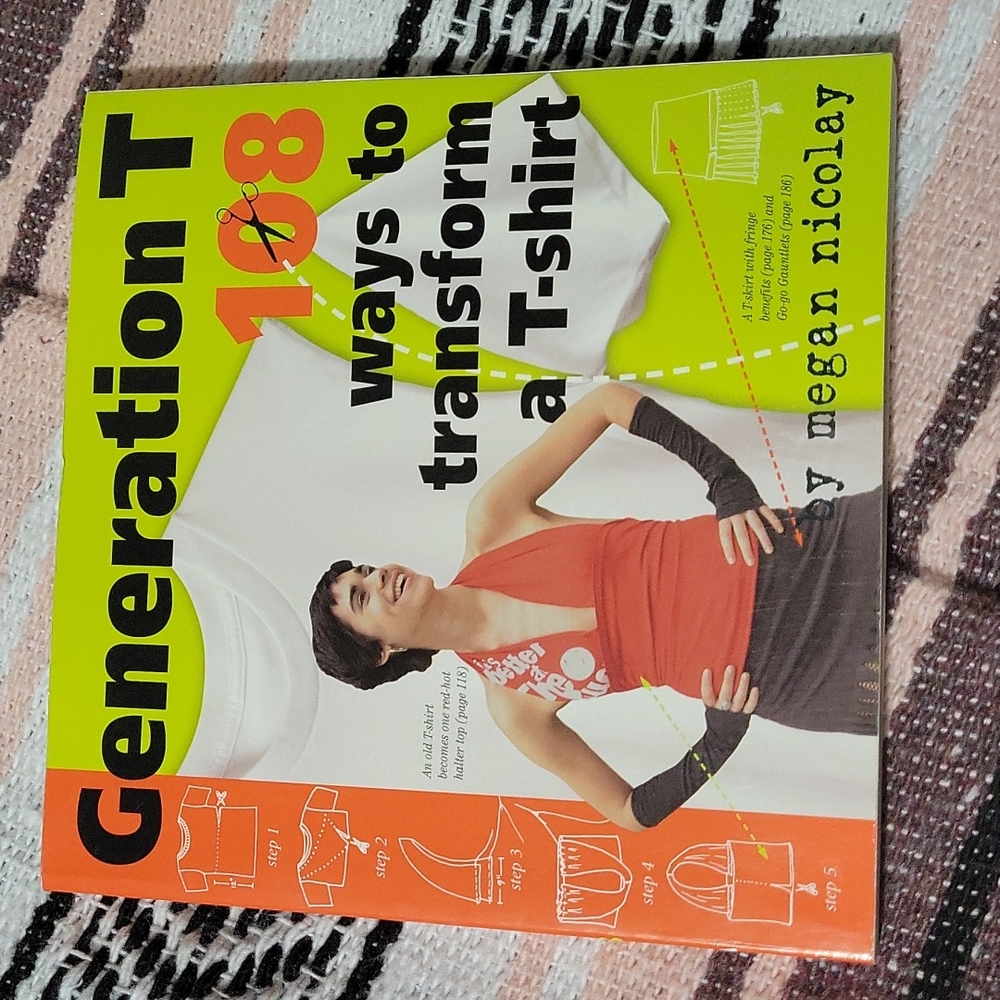 Generation T 108 was to transform a t-shirt how to book